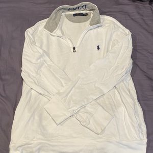 Large Polo white Quarter zip - I am moving and need to sell some cloth